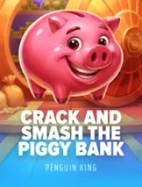crack and smash the piggy bank game logo